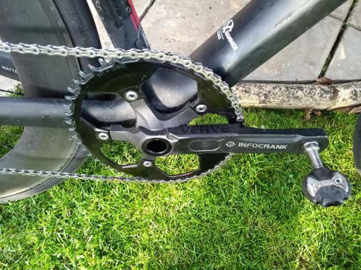 52 x 29: bit big for 20% 😂😂😂 smaller chainring on order!