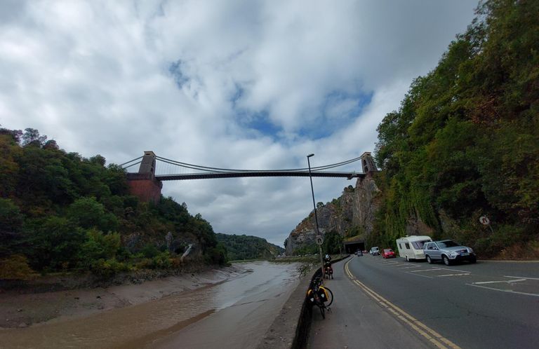 Clifton Suspension Bridge.    https://en.wikipedia.org/wiki/Clifton_Suspension_Bridge