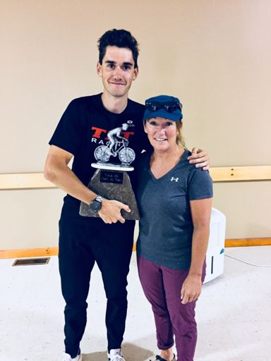 Mom won the women’s GC!