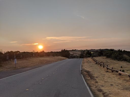 View from the Montebello lot.