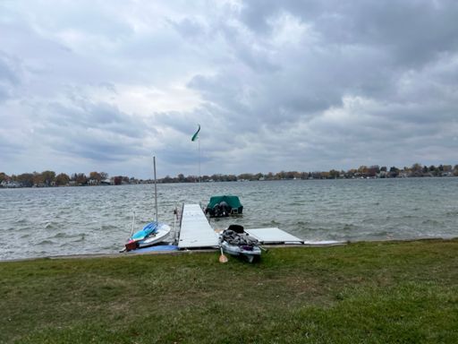 Someone should do a welfare check on the owner.  That stuff should be out of the water by now. 