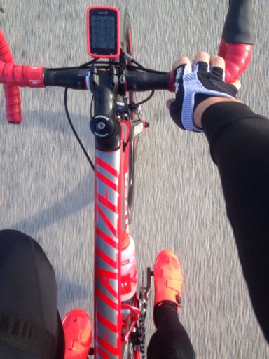 Now with red handlebar tape