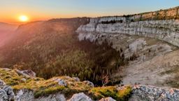 Creux du van, gorges de l’Areuse, retour par le dos d’âne