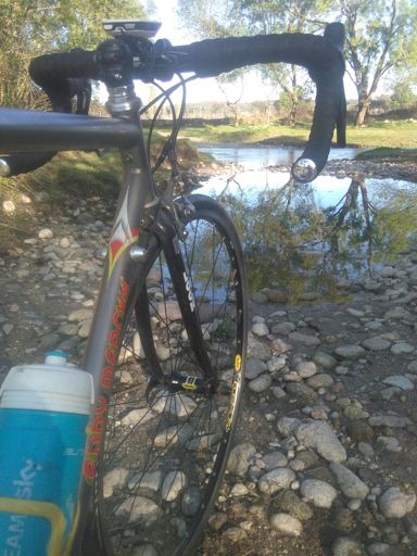 No me atreví a cruzar el tietar💩💩