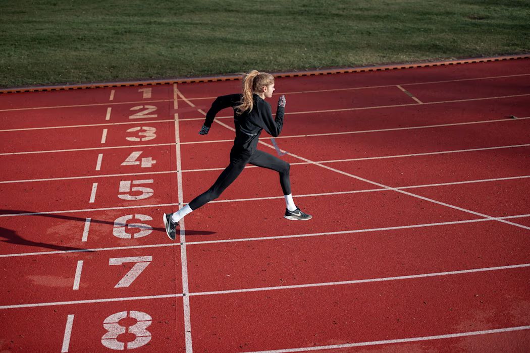 Konstanze Klosterhalfen inclut des courses tempo dans son entraînement