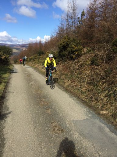 Another bugger of a climb 😬