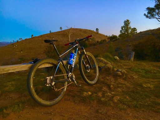 Mt Painter - was getting dark but the light was 👍