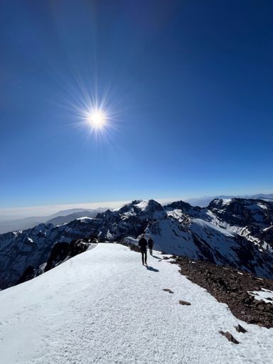 Snø i Afrika er kult