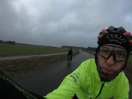 Pierwsze 5km Fondo z Przemkiem 😉