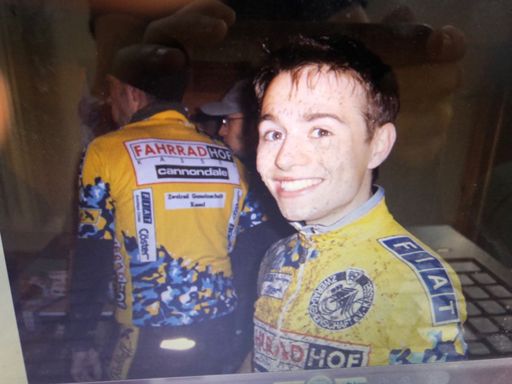 2004 nach meinem ersten Xc Rennen in der Märchenmühle