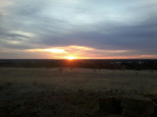 Watched the golden orb disappear at cobbler creek rec pk
