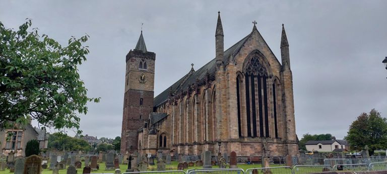 Informative 6m50s YouTube tour and history video about Dunblane Cathedral, built from 1100 onwards. Significant restoration 1889-1893. It was dedicated to 6th century St Blane. Dunblane = hill of St Blane.  https://www.youtube.com/watch?v=LdVWRKtmxHc  & https://en.wikipedia.org/wiki/Dunblane_Cathedral