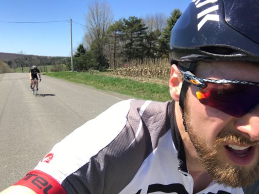 Here Mike claiming his clear broke!