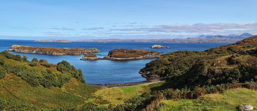 Mix of mountains and coast - the Summer Isles