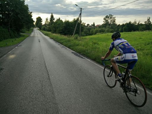 Przypadkowe spotkanie z Jackiem na zaporze, czyli kolejny znajomy ze Stravy poznany na żywo ;-)