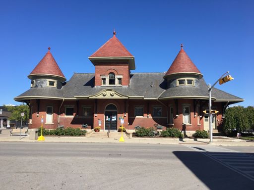 Grand Trunk Railway Station 1903. Now public library.