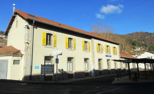 La gare du Cheylard