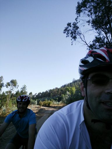 Mal el sabia as subidas que tinha que fazer!