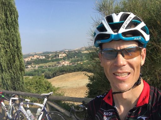 Looking back to San Giovanni