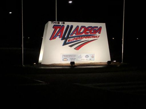 This is Talladega.