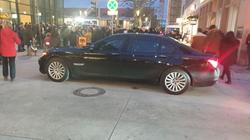 Steinmeiers Präsidentenkarre -geiler Beitrag zur CO2- Reduzierung👎👎, Heuchlerbande