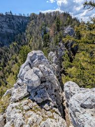 Creux du van, gorges de l’Areuse, retour par le dos d’âne