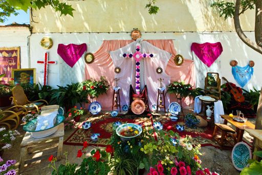 Cruces en Belicena, pueblo de mi abuelo.