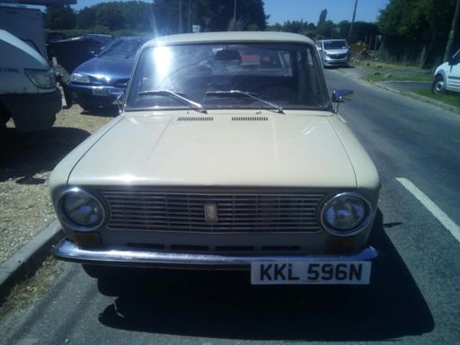 1975 LADA, looks like it was imported and first registered in the UK in August 2019...