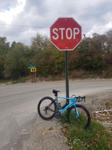 Bridge was out at a very crucial part of the ride, had to improvise a little.