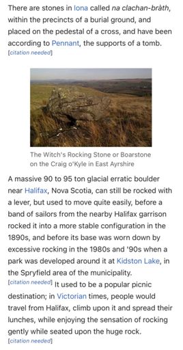 "Witch's Stone, Craigs of Kyle, Drongan" by Rosser1954 auf
Wikimedia Commons; Licence: CC; Source: https://commons.wikimedia.org/wiki/File:Witch%27s_Stone,_Craigs_of_Kyle,_Drongan.jpg