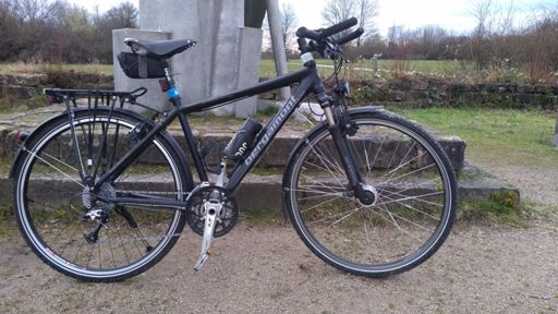 Das neue Hinterrad macht den Hobel um satte 80 Gramm schwerer 🥺