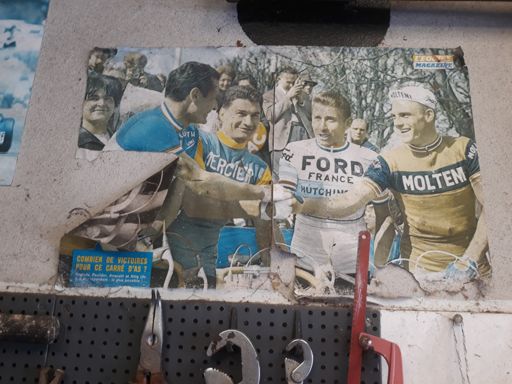 Une partie des idoles de mon père