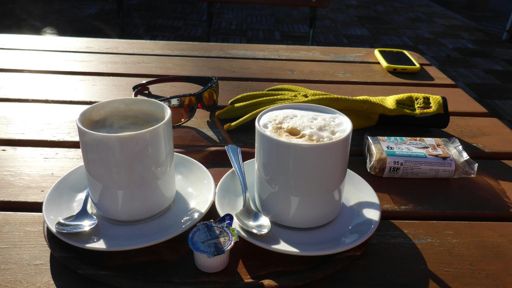 .... ein schneller Kaffee muss sein!