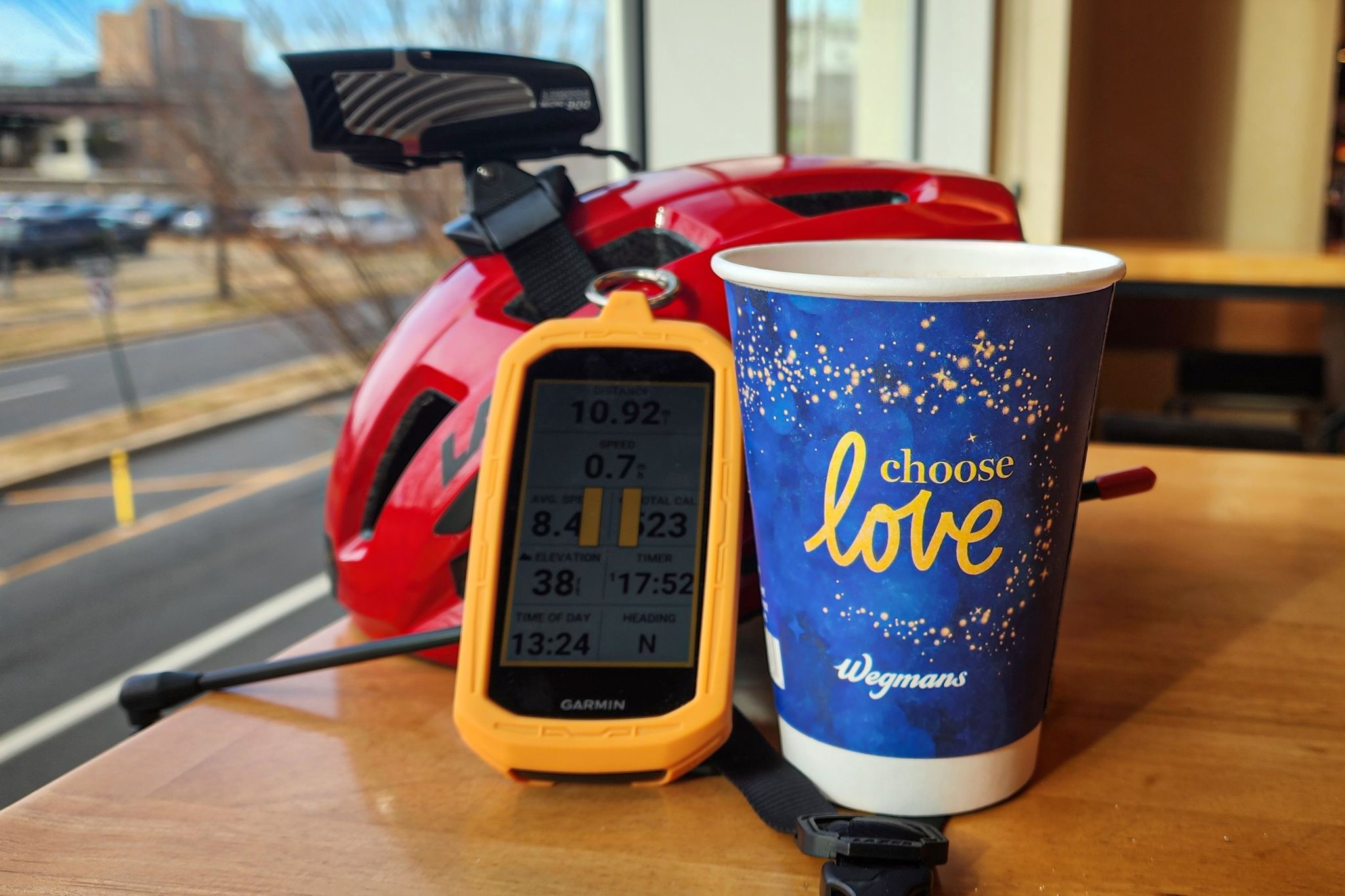 Peppermint Hot Chocolate .. to provide the "Go" to head back home.