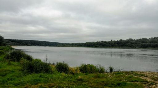До полудня погода была такой. При этом было весьма холодно и сильный ветер, хорошо, что попутный.