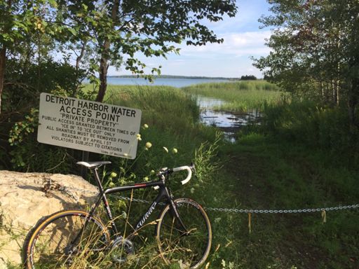 Access point just in case you need to make a January beer run across the ice to the mainland.