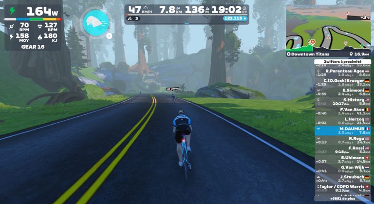Zwift - Downtown Titans in Watopia