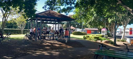 Fist stop at Childers