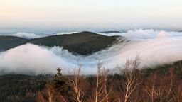 Coucher de soleil au Donon