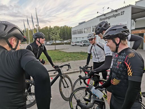 Mirza, Torbjörn, Robert, Daniel, och Viktor. Starka gossar!