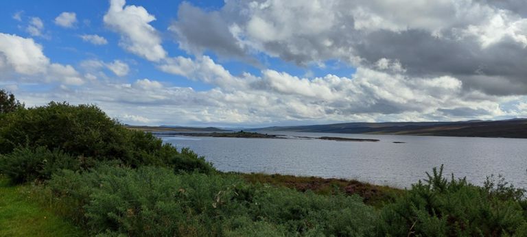 Approaching Fiag Bridge, it must be looking straight down the loch