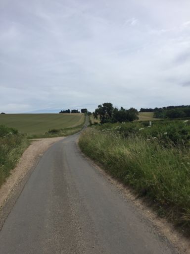 The main part of Britwell Hill looms up in front of me