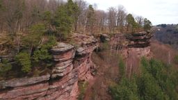 Falkenfels maisons troglodytes de Hellert