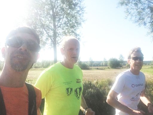 With Richard and Jol at Radley