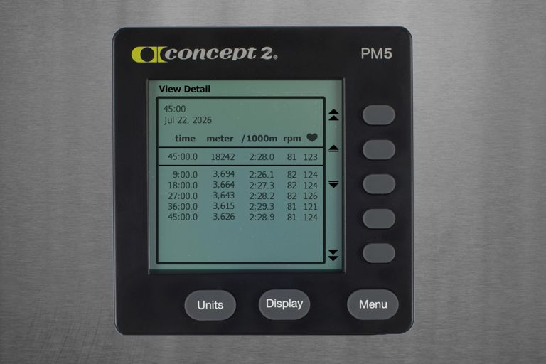 45:00 BikeErg z2