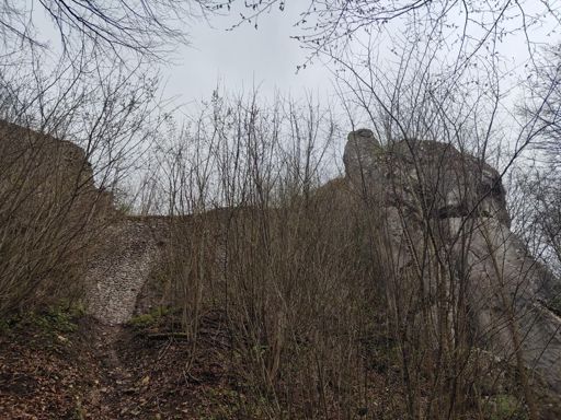 Ruiny zamku w Morsku