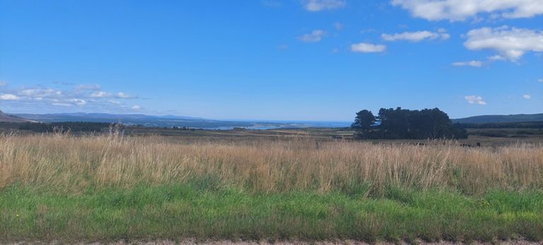 Best seen on a large screen. Looking beyond Edderton to Dornock Firth.