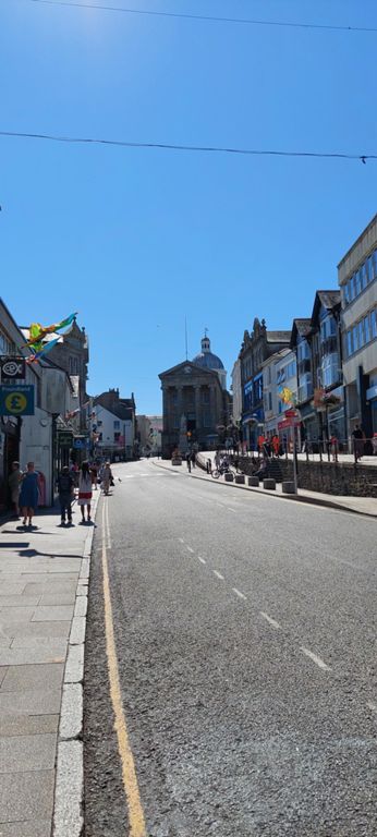 Penzance has many banks. This is Lloyd's.