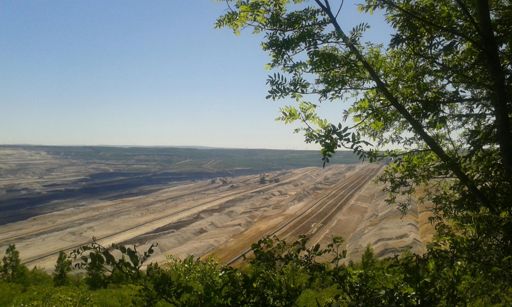 So schaut's Loch aus in NRW/ Tagebau Hambach
