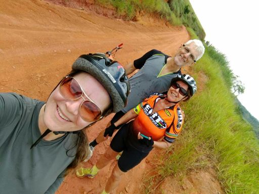 Levando tia Angela 72 anos e o casal Caio e Giselle pra conhecer São Lourenço!